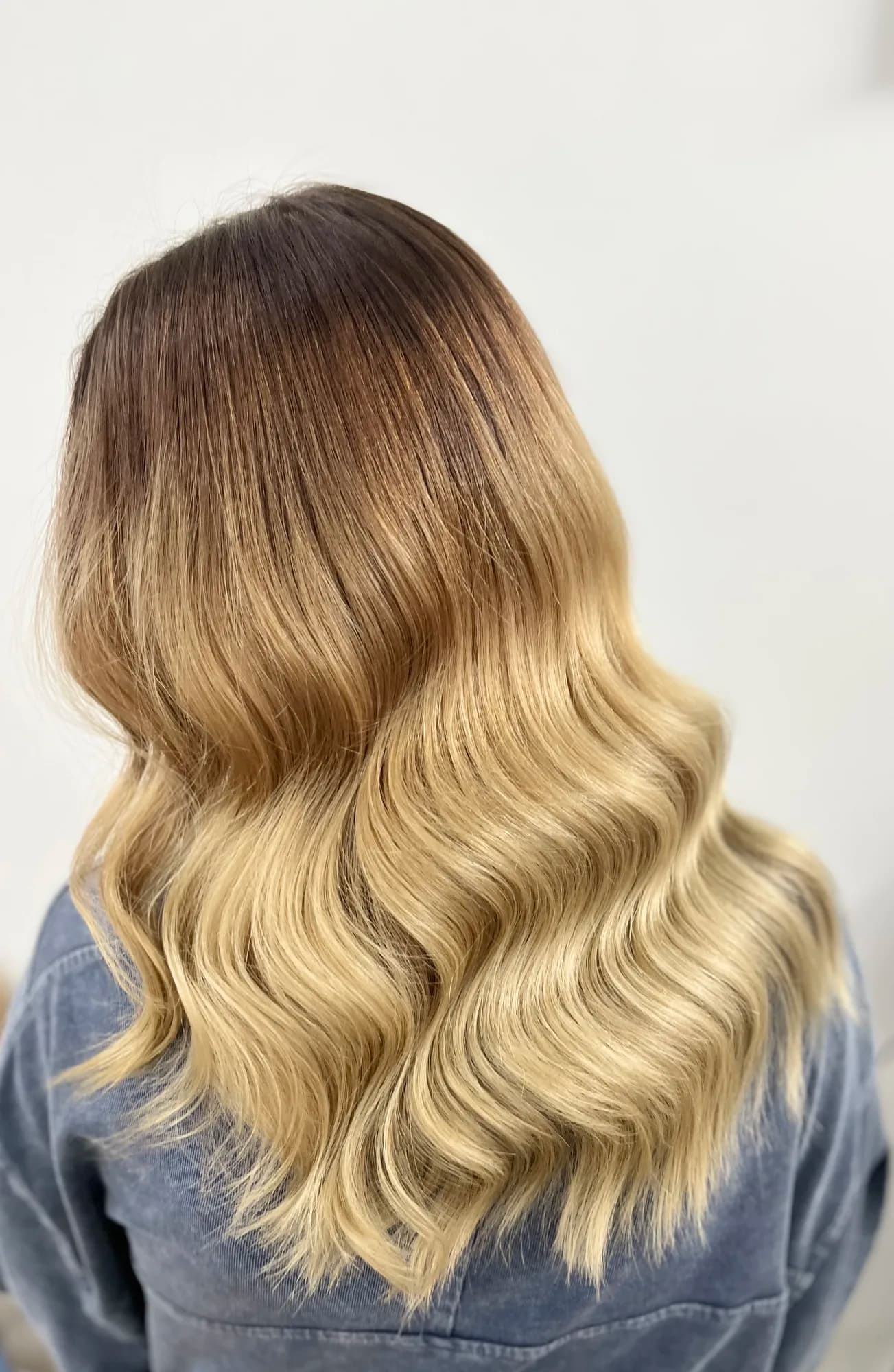 Restored colour balance hair transformation