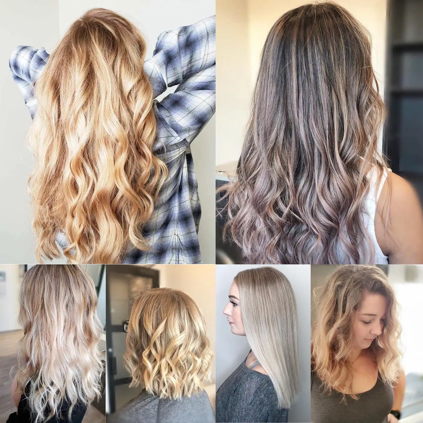 Hair colour transformation gallery